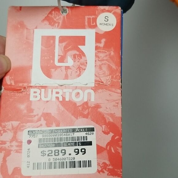 Burton Jacket Women's Size Small Insulated Snow Board NWT Activewear Outdoors - Picture 13 of 16